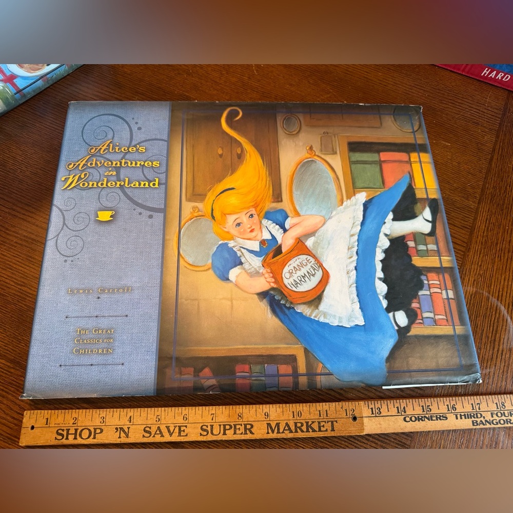 Alice's Adventures in Wonderland Grand Edition 2008 Dalmatian Press Large 17x13”